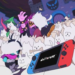 annoying dog from deltarune by houten (dre a mer)