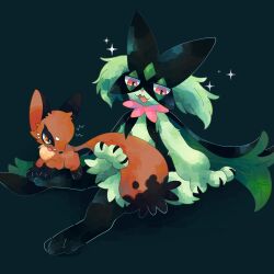 meowscarada from pokemon by satan (zoroa553)