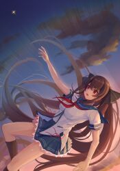 tobisawa misaki from ao no kanata no four rhythm