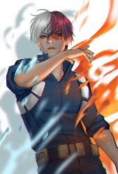 todoroki shoto from boku no hero academia by mistermagnolia