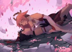 kujou sara from genshin impact