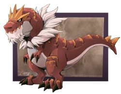 tyrantrum from pokemon by lintufriikki