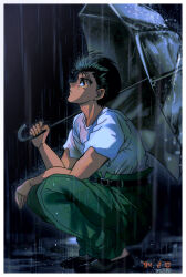 urameshi yusuke from yu yu hakusho by hiei4455