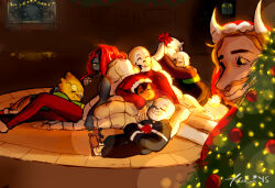 alphys from christmas by teandstars