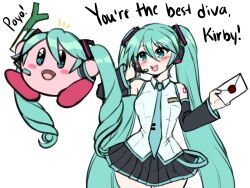 hatsune miku from kirby (series)