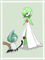 gallade from pokemon by shabana may