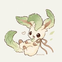 leafeon from pokemon by mofucoffee