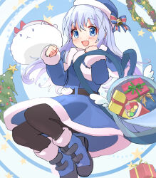 kafuu chino from christmas by kyarahiba