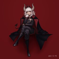 lucifer (helltaker) from helltaker