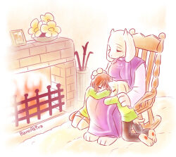 asriel dreemurr from undertale by bano akira