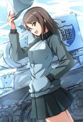 mika (girls und panzer) from girls und panzer by omachi (slabco)