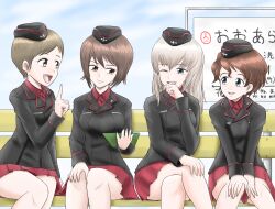 akaboshi koume from girls und panzer