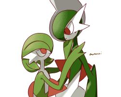 gallade from pokemon by ame (metorui)