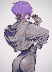 kusanagi motoko from ghost in the shell by soono (rlagpfl)