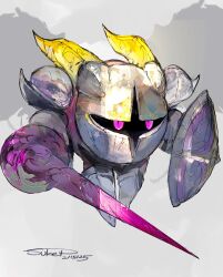 galacta knight from kirby (series) by sukepmonster