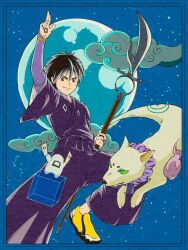 madarao (kekkaishi) from kekkaishi