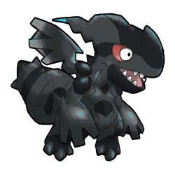 zekrom from pokemon by blacknirrow