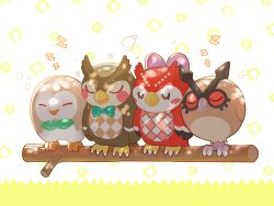 hoothoot from animal crossing