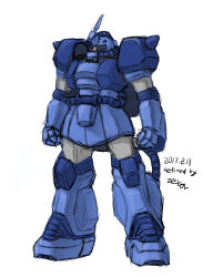 zaku marine type from advance of zeta