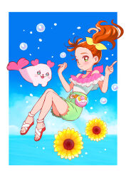 kururun (precure) from precure by kyanos (b 0000ff)