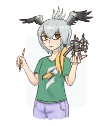 shoebill (kemono friends) from armored core by drawfag