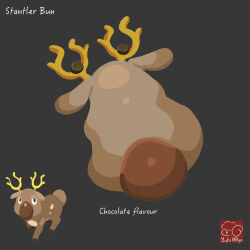 stantler from pokemon by yuki00yo