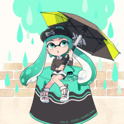 inkling from splatoon (series) by inumaru akagi