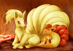 ninetales from pokemon by ryuma210