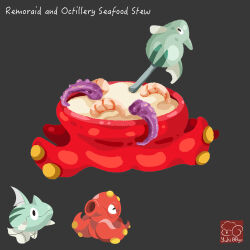 octillery from pokemon by yuki00yo