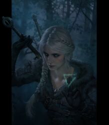 ciri from the witcher (series) by hellstern