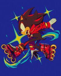 shadow the hedgehog from sonic (series) by roza (tanukiracoon427)