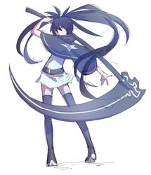 black rock shooter (character) from black rock shooter