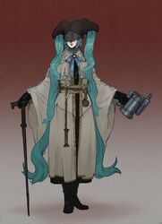 hatsune miku from bloodborne