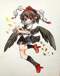 shameimaru aya from touhou by key747h
