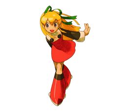 roll (mega man) from marvel vs. capcom