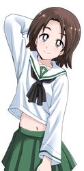 sawa azusa from girls und panzer by ponzu rui
