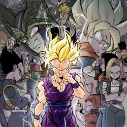 android 16 from dragon ball by amartbee