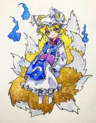 yakumo ran from touhou by key747h
