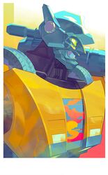 sideswipe from transformers by inaki shinrou