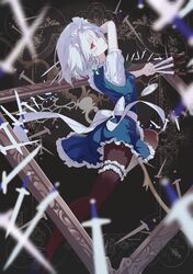 izayoi sakuya from touhou by mont blanca