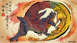 glavenus from monster hunter (series)