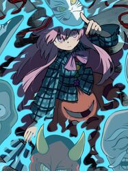 hata no kokoro from touhou by furukawa (yomawari)