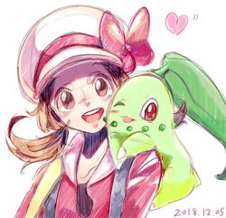 chikorita from pokemon by r.aka.