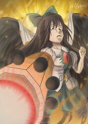 reiuji utsuho from subterranean animism