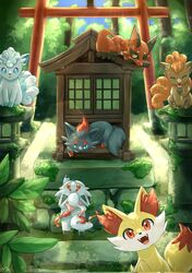 alolan vulpix from pokemon by i my mo55