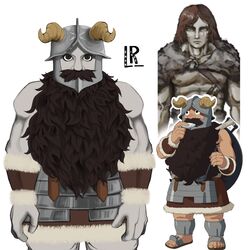 ragnvaldr (fear & hunger) from dungeon meshi