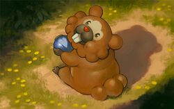 bidoof from pokemon