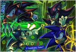 shadow the hedgehog from sonic (series) by majindoodles