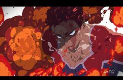 endeavor (boku no hero academia) from boku no hero academia