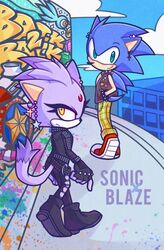 blaze the cat from sonic (series)
